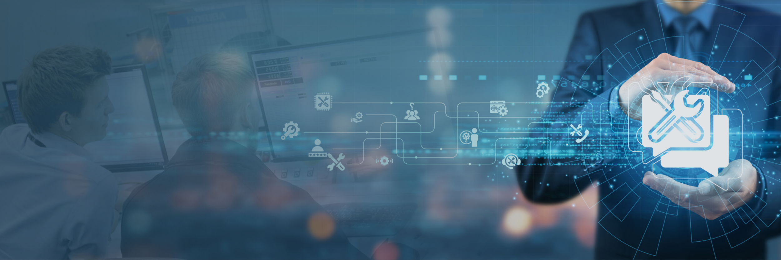 HORIBA Engineer providing remote STARS software support via WebEx